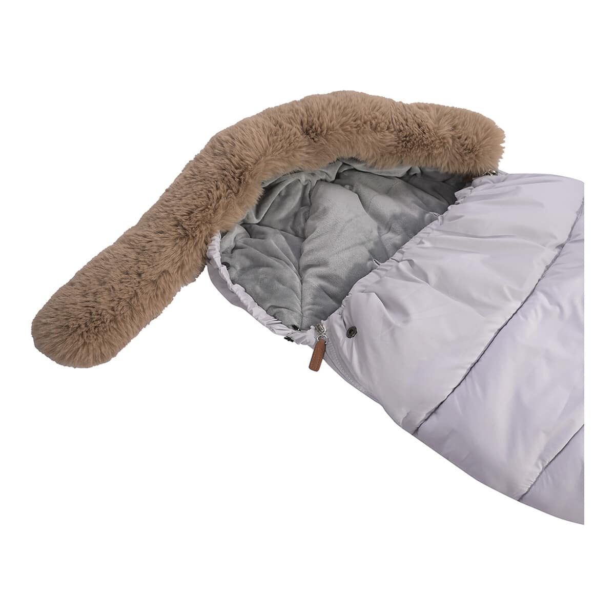 Αδιάβροχος Ποδόσακος Καροτσιού Lorelli Thermo Luxe Beige - Image 8