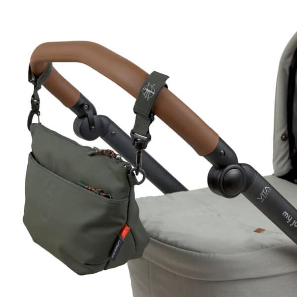Τσάντα Organizer καροτσιού Laessig Buggy Bum Bag dark olive