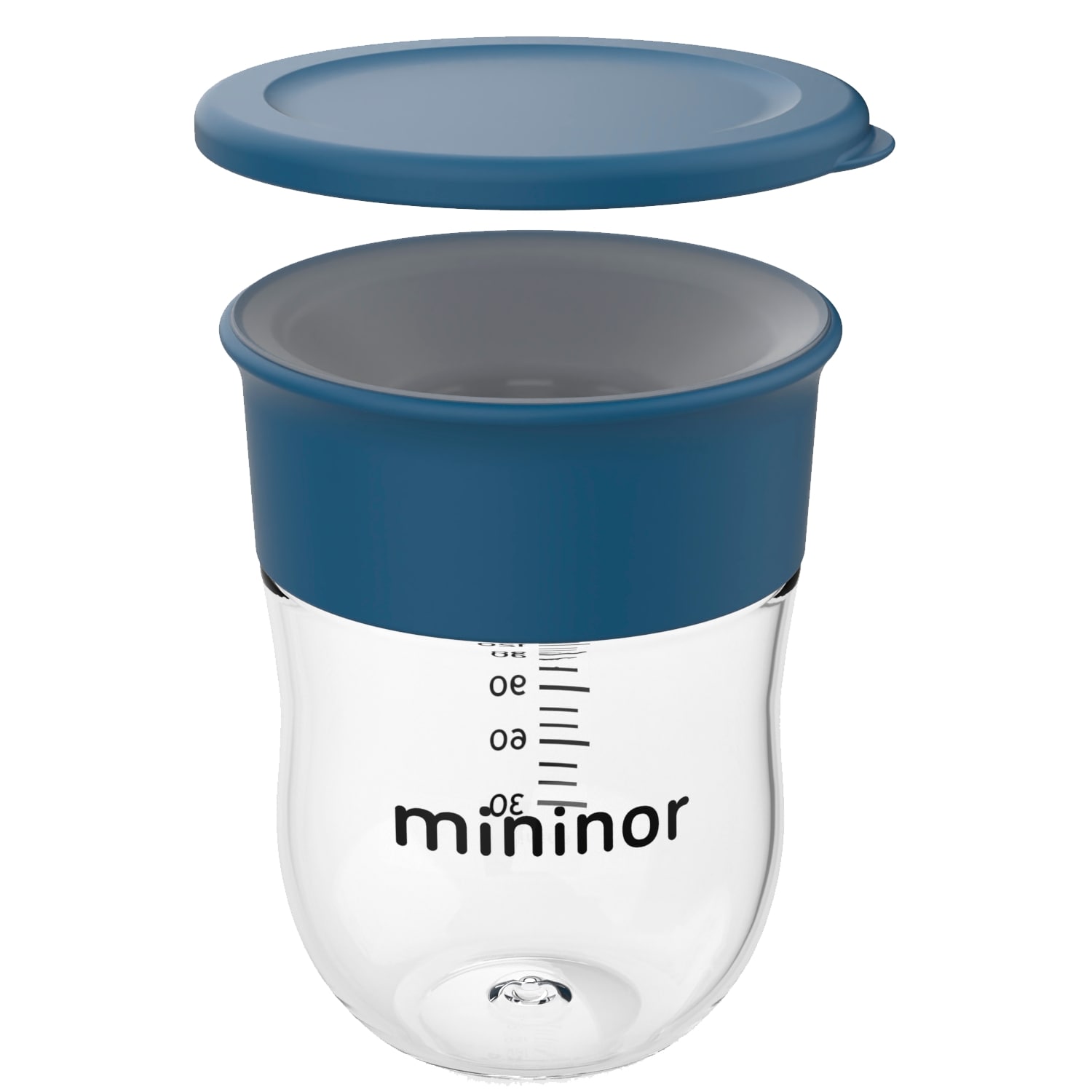 Εκπαιδευτικό Ποτηράκι 220ml 360° Mininor Blue Whale