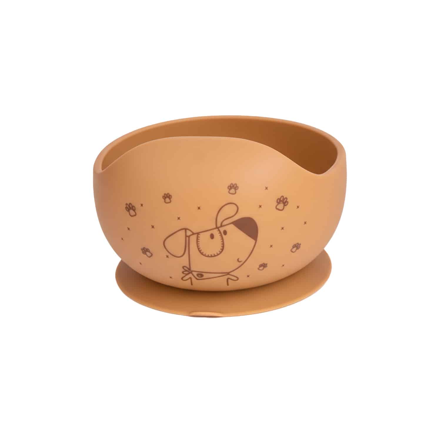 Μπολ σιλικόνης Amek Toys Dog Yellow