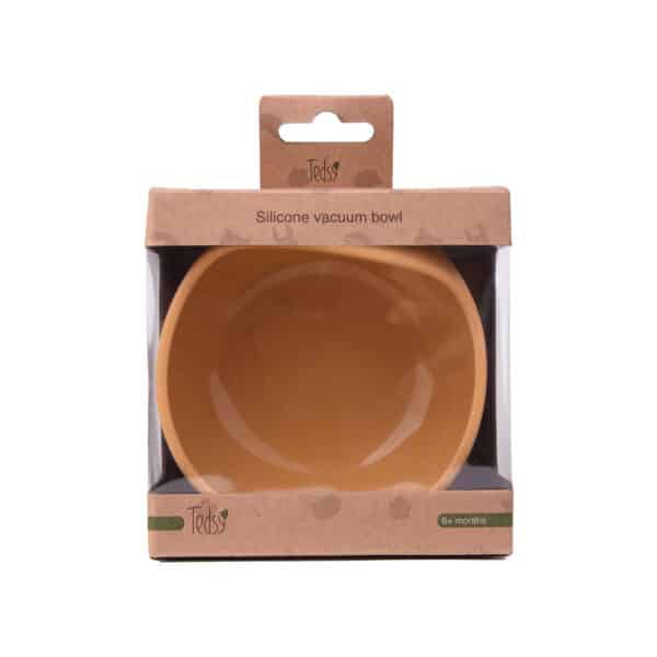Μπολ σιλικόνης Amek Toys Dog Yellow