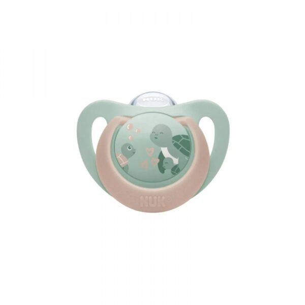 Πιπίλα Σιλικόνης 1τμχ 18-36M Nuk First Choice Turtle