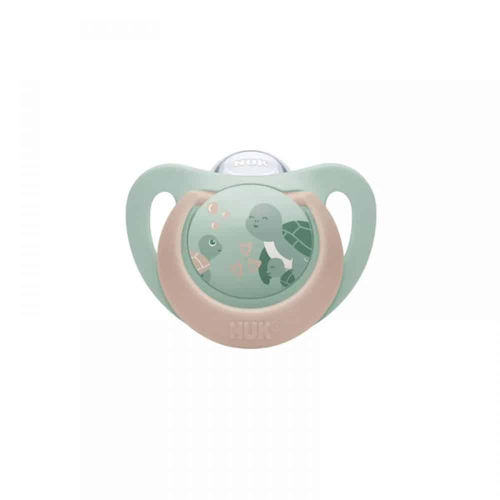Πιπίλα Σιλικόνης 1τμχ 18-36M Nuk First Choice Turtle