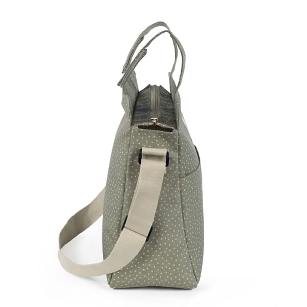 Τσάντα Αλλαξιέρα Walking Mum Poppy Olive Πουά