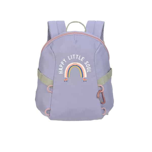 Παιδική Τσάντα Πλάτης Laessig Rainbow pastel lilac