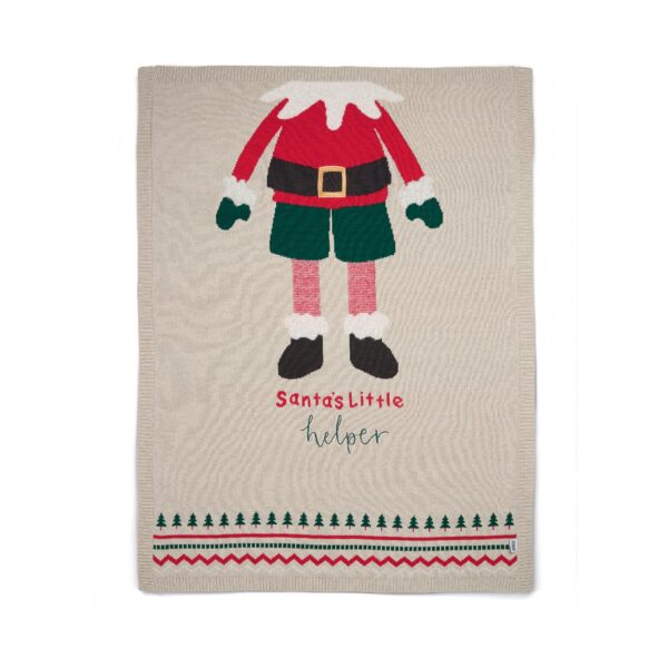 Κουβέρτα Πλεκτή 70x90εκ Mamas & Papas Xmas Elf