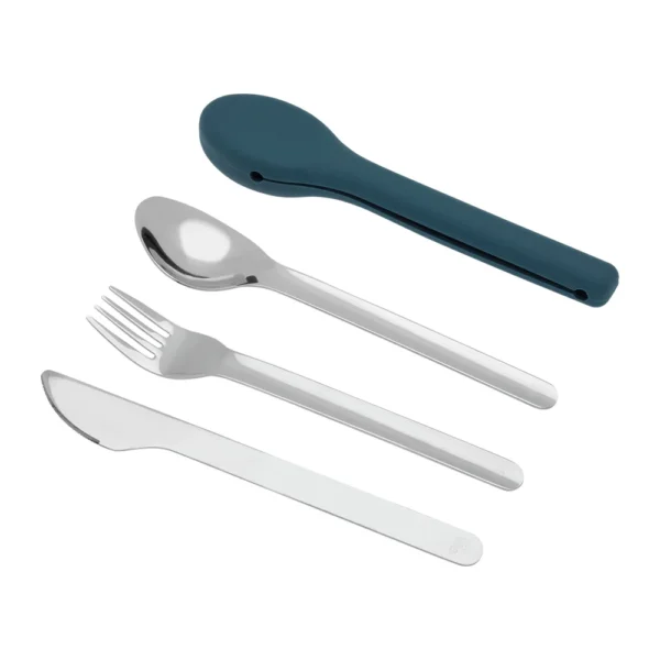 Σετ Ανοξείδωτα Μαχαιροπίρουνα Ecolife Dusty Blue Cutlery Set