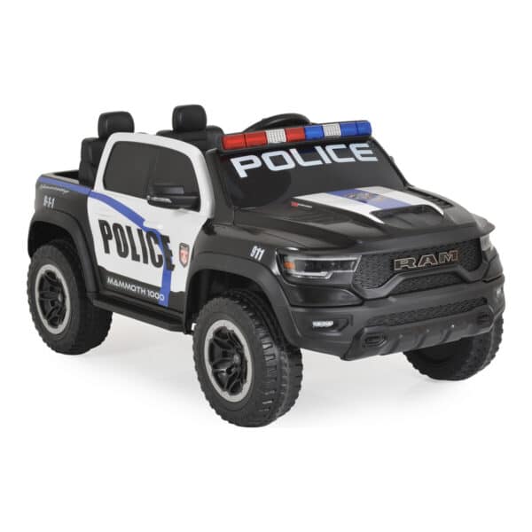 Ηλεκτροκίνητο Αυτοκίνητο 12V Moni Ram Mammoth 1000 Police Black