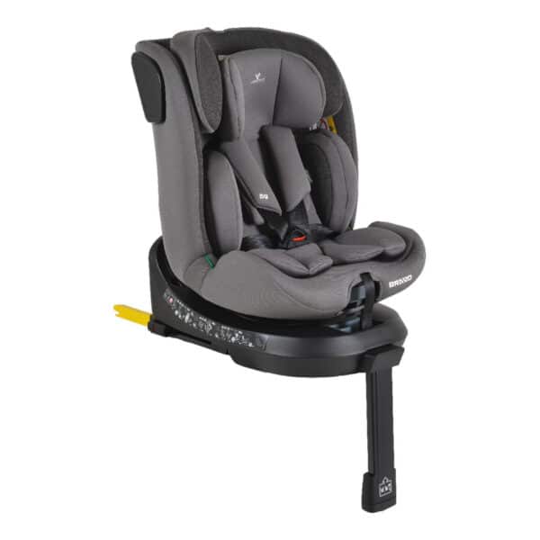 Κάθισμα Αυτοκινήτου 40-150cm 360° I-Size Cangaroo Bravo Dark Grey