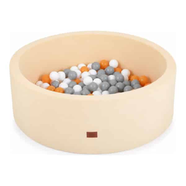Πισίνα Μαλακή με 200 μπάλες Moni Toys Beige