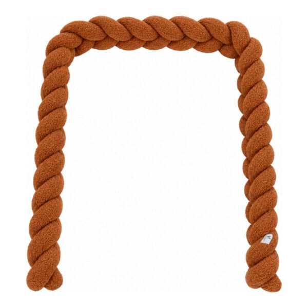 Πλεξούδα Κούνιας Cangaroo Boucle Dream 220x12εκ Καφέ