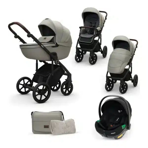 Πολυκαρότσι 3 σε 1 Dovadi Atta Luxe Grey
