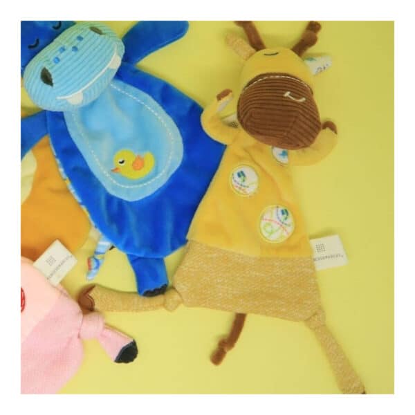 Πανάκι παρηγοριάς Καμηλοπάρδαλη Marcus&Marcus Giraffe - Image 4