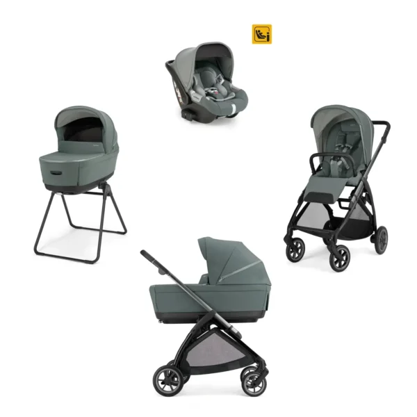 Πολυκαρότσι 3 σε 1 Inglesina Electa 2026 Quattro Darwin Studio Grey
